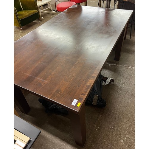 607 - Dining table with two leaves159 cm long