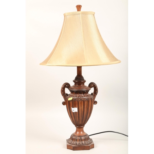 521 - Modern table lamp & shade