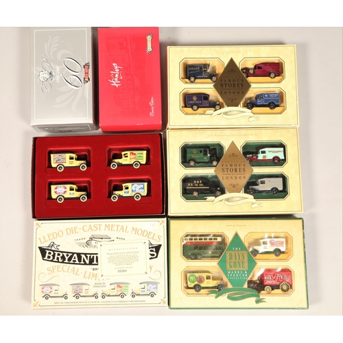 355 - Various Days gone by die cast vehicles, mainly famous shops