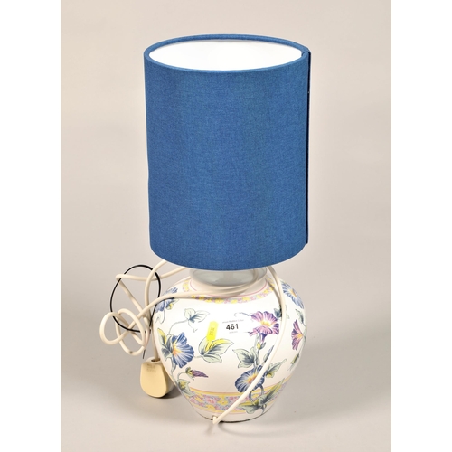 461 - Ceramic table lamp