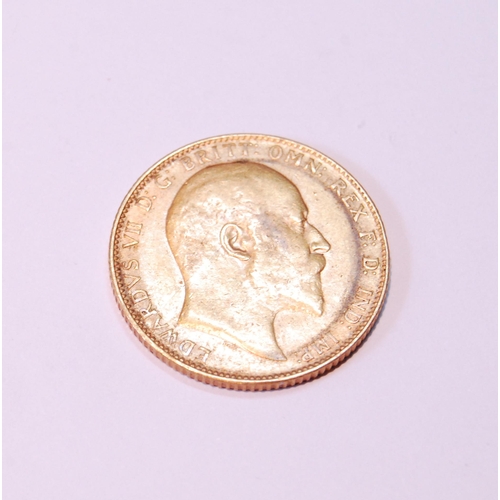 81 - Gold sovereign, 1909.