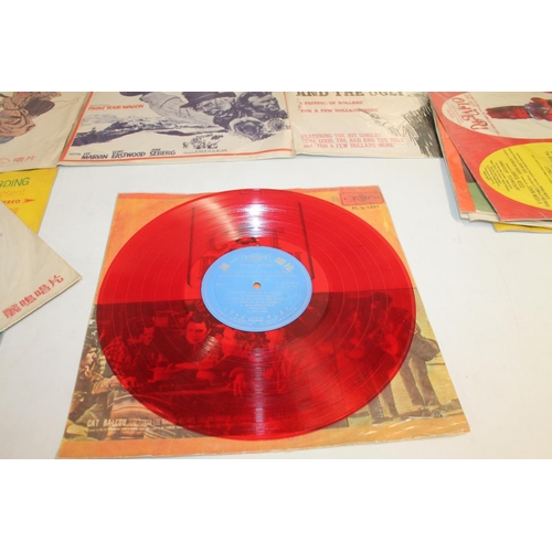 296 - Movie Soundtracks on Taiwan pressings to include To Sir With Love on red vinyl, Paint your Wagon, Ca... 