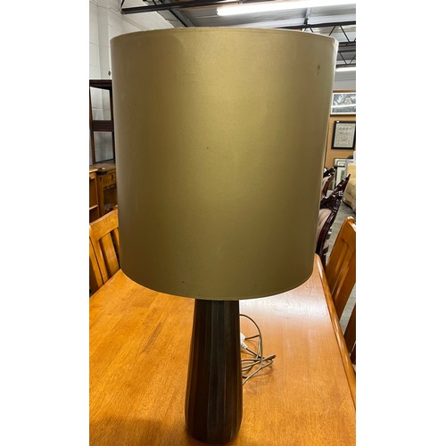 626 - Pair of modern table lamps with different shades