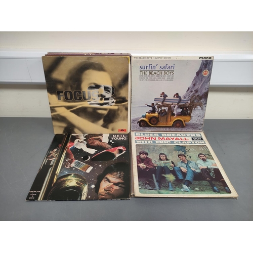 301 - Collection of LPs to include a 1967 mono pressing of John Mayall & The Bluesbreakers with Eric C... 