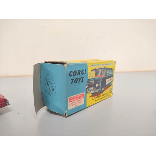 3 - Corgi Toys. Two boxed model vehicles to include Chrysler Imperial No 246 and Commer Police Van No 46... 