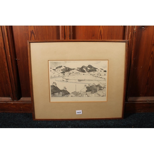 321 - MURRAY MACPHERSON TOD RSW RE (1909-1974) *ARR* Estuary of the Urr at Kippford Etching, pencil signed... 