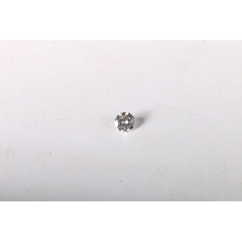 141 - Unmounted 1.05ct diamond.