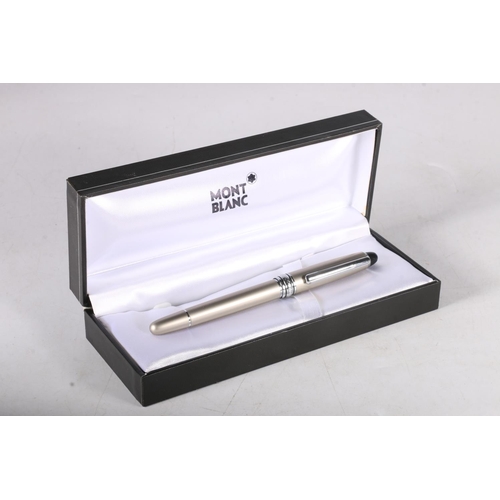 213 - Mont Blanc style Meisterstuck ballpoint pen with box.