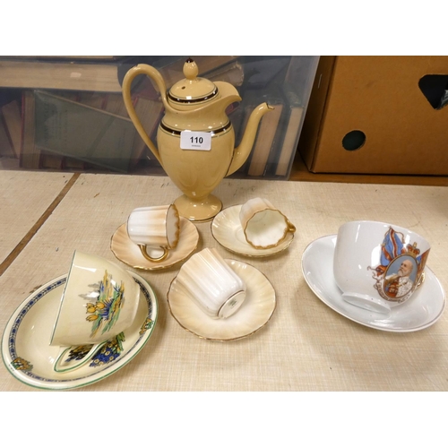 110 - Various tea ware to include Doulton, Wedgwood etc.