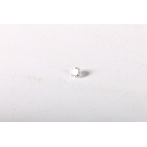 229 - 1.05 carat diamond, laboratory grown by Skydiamond, round brilliant, colour H, clarity WS 1, with or... 