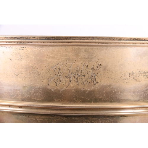 5 - Silver twin double scroll handled hemi-spherical prize cup with ‘Vincit Qui Patitur’ cre... 