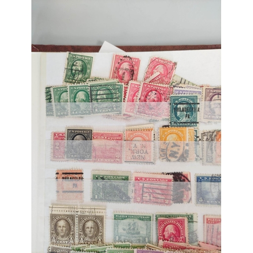 235 - United States of America. A well filled collector's stamp albums dating from the 1860s-2010s to incl... 