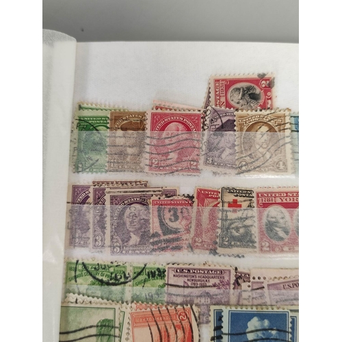 235 - United States of America. A well filled collector's stamp albums dating from the 1860s-2010s to incl... 