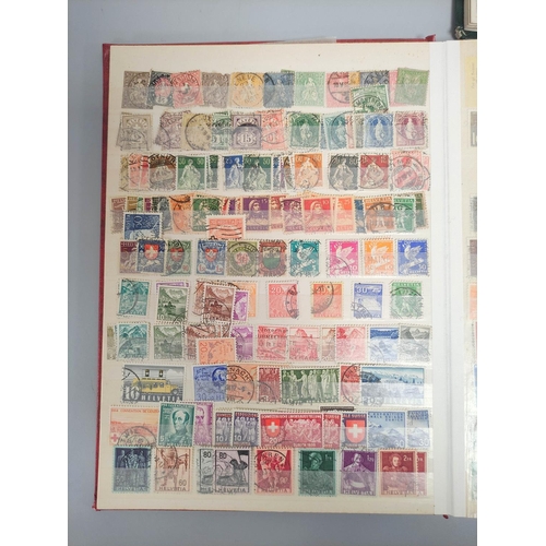 236 - Europe. Three well filled collector's stamp albums with issues from Austria, Italy, Switzerland etc.... 