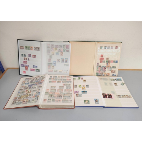 237 - Africa. Four collector's stamp albums with issues from Botswana, The Gold Coast, Southern Rhodesia, ... 