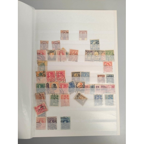 238 - Asia. Five collector's stamp albums with issues from Vietnam, China, Thailand and North Korea, among... 