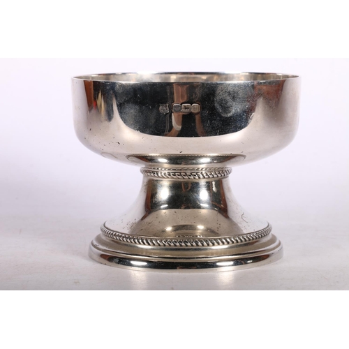 35 - George V silver footed bowl, 