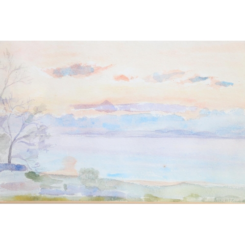 289A - BETTY MCTAGGART (Scottish 1896-1986), view across the Firth of Forth from Gullane looking to Fife,