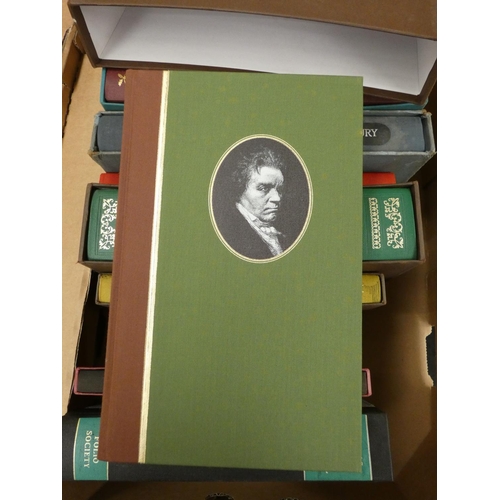 100 - FOLIO SOCIETY.  14 various vols., mainly in slip cases.