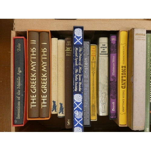 101 - FOLIO SOCIETY.  18 various vols., mainly in slip cases.