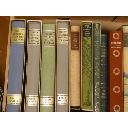 102 - FOLIO SOCIETY.  19 various vols., mainly in slip cases.