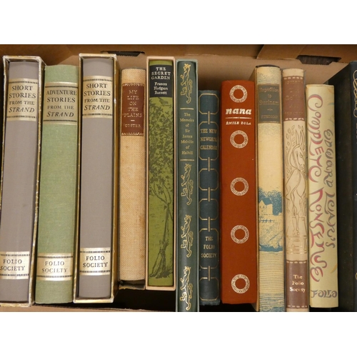 102 - FOLIO SOCIETY.  19 various vols., mainly in slip cases.