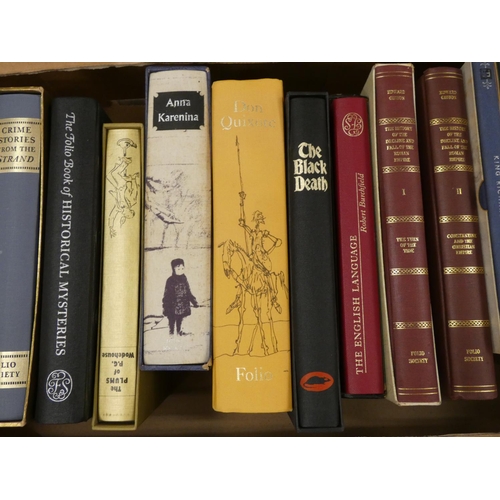 103 - FOLIO SOCIETY.  16 various vols., mainly in slip cases.