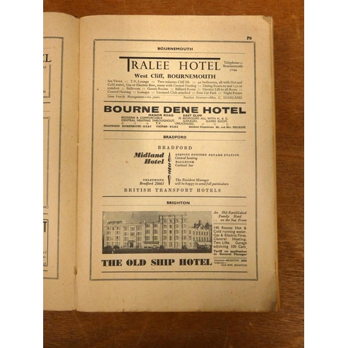 114 - BRADSHAW.  British Railways Guide & Hotel Directory for 1959; also 6 various others re... 