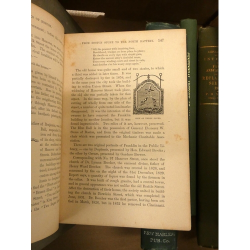 126 - NORDHOFF CHARLES.  Peninsula California. Frontis, illus. & maps. Small quarto. Orig. b... 