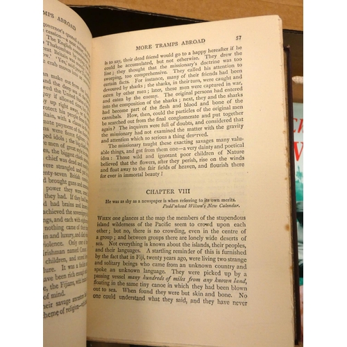 127 - Various.  A carton of various vols. incl. a disbound 2nd ed. of Robert Bloomfield, Rural Tales, Ball... 