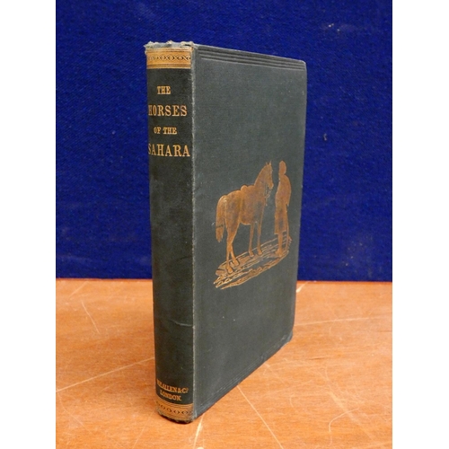 131 - DAUMAS E.  The Horses of the Sahara & the Manners of the Desert ... Translated from th... 