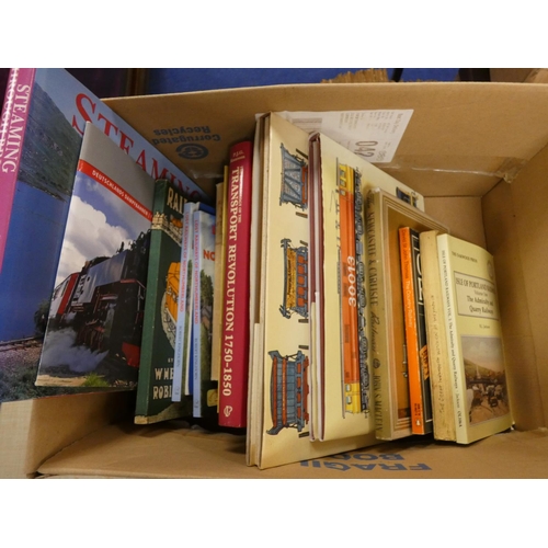 31 - Railways & Transport.  A carton of various vols.