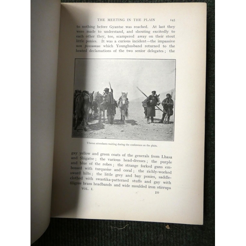 51 - LANDON PERCEVAL.  Lhasa, An Account of the Country & People of Central Tibet. 2 vols. ... 