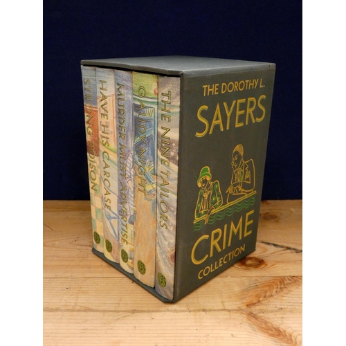 65 - FOLIO SOCIETY.  Dorothy L. Sayers. 5 vols. in slip cases.