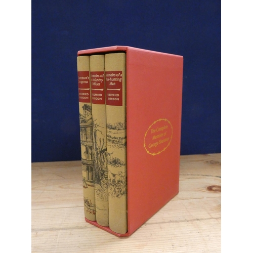 67 - FOLIO SOCIETY.  Siegfried Sassoon. 3 vols. in slip case.