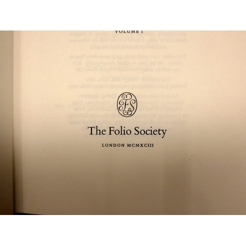 73 - FOLIO SOCIETY.  Vasari, Lives of the Artists. 3 vols. in slip case.