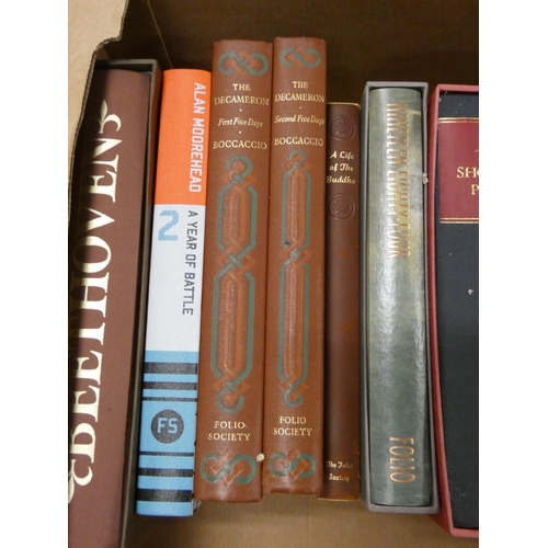 81 - FOLIO SOCIETY.  14 various vols., mainly in slip cases.