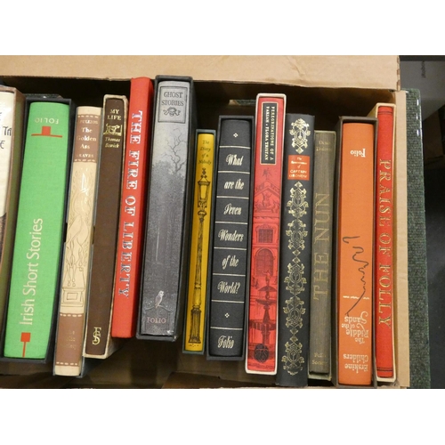 94 - FOLIO SOCIETY.  20 various vols., mainly in slip cases.