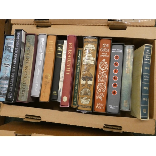 95 - FOLIO SOCIETY.  14 various vols., mainly in slip cases.