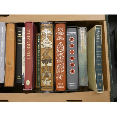 95 - FOLIO SOCIETY.  14 various vols., mainly in slip cases.