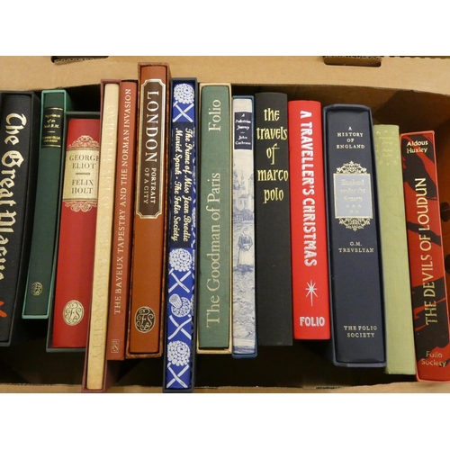 96 - FOLIO SOCIETY.  16 various vols., mainly in slip cases.