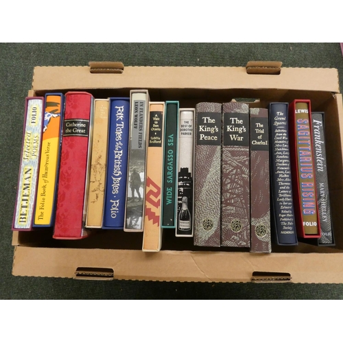 97 - FOLIO SOCIETY.  15 various vols., mainly in slip cases.