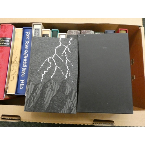 97 - FOLIO SOCIETY.  15 various vols., mainly in slip cases.