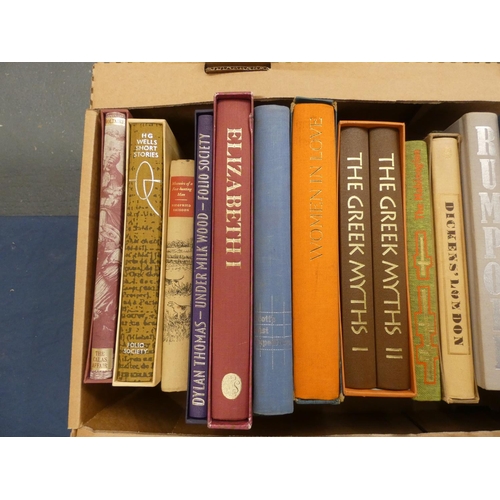 98 - FOLIO SOCIETY.  18 various vols., mainly in slip cases.