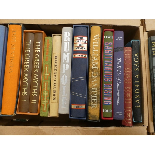 98 - FOLIO SOCIETY.  18 various vols., mainly in slip cases.