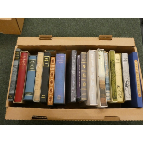 99 - FOLIO SOCIETY.  18 various vols., mainly in slip cases.