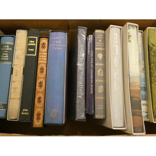 99 - FOLIO SOCIETY.  18 various vols., mainly in slip cases.