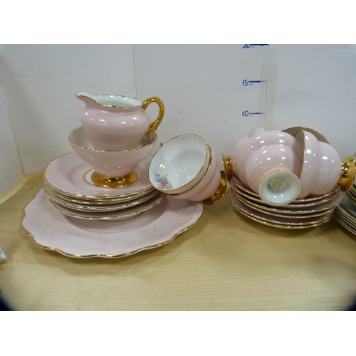 16 - Collection of decorative ceramics to include a Rosina part tea set, Burslem 'Crownford' part dinner ... 