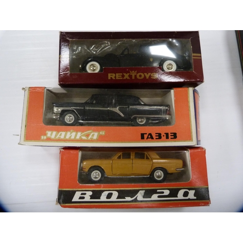 171 - Group of boxed diecast vehicles to include examples by Volga, Rextoys, Corgi and Matchbox.