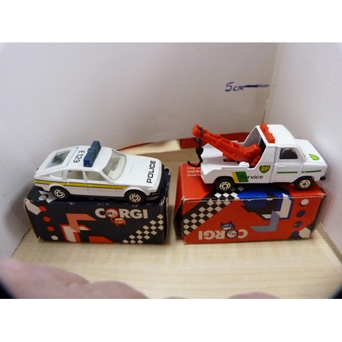 175 - Six assorted boxed Corgi diecast cars, c. 1980s.